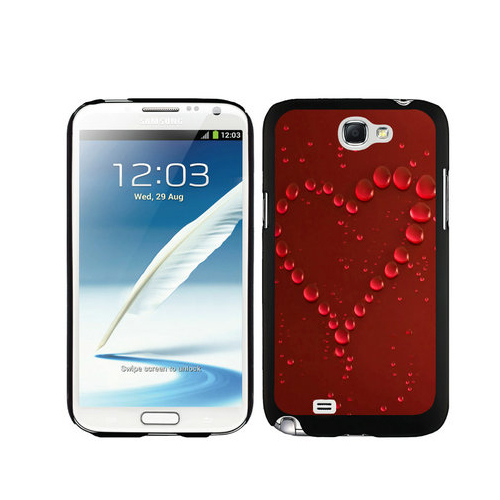 Valentine Bead Samsung Galaxy Note 2 Cases DNW - Click Image to Close